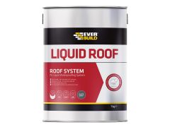 Everbuild 511382 Aquaseal Liquid Roof Slate Grey 7kg