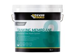 Everbuild 487333 Waterproof Tanking Membrane 5 litre EVBAQWPTM