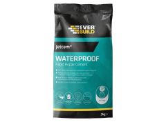 Everbuild 484849 Jetcem Waterproofing Rapid Set Cement (Single 3kg Pack)