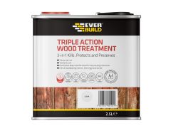 Everbuild 483184 Triple Action Wood Treatment 2.5 litre