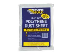 Everbuild 484995 Polythene Dust Sheet 3.6 x 2.7m