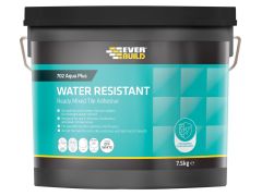 Everbuild 487072 EVBRES10 702 Water Resistant Tile Adhesive 16kg/10 litre