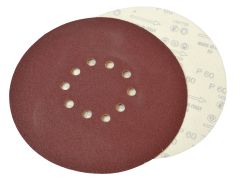Faithfull 035988 Dry Wall Sanding Disc for Flex Machines 225mm Assorted (Pack 10)