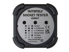 Faithfull EM907 Socket Polarity Tester