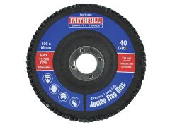 Faithfull Abrasive Jumbo Flap Disc
