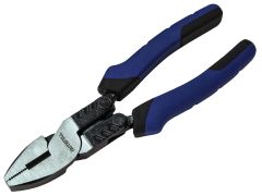 Faithfull FAIPLHLC8 High-Leverage Combination Pliers 200mm (8in)