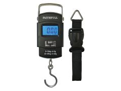 Faithfull CH01-100CE-005A Portable Electronic Scale 0-50kg