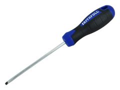 Faithfull Soft Grip Screwdriver, Parallel Slotted