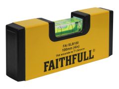 Faithfull FAISLB100 Magnetic Mini Level 100mm