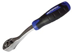 Faithfull 128012W Ratchet Handle Quick-Release 72 Teeth 1/2in Drive