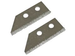 Faithfull 7880052502 Replacement Carbide Blades For FAITLGROUSAW Grout Rake (Pack of 2)