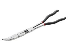 Facom 195.34L Double Jointed Extra Long Half-Round Nose Pliers 45 Angle 340mm