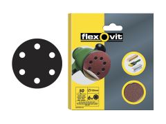 Flexovit Hook & Loop Sanding Discs 150mm