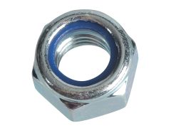 ForgeFix Hexagonal Nuts with Nylon Inserts, ZP
