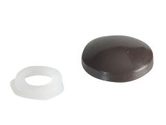 ForgeFix FPPDT1 Domed Cover Cap Dark Brown No. 6-8 Forge Pack 20