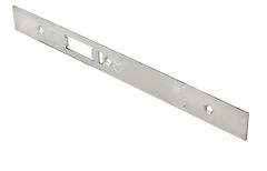 Easi-T Forend Strike & Fixing Pack To Suit Din Anti Thrust Night Latch-Bright Stainless Steel-Square