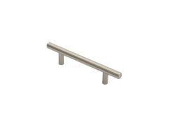 Carlisle Brass Fingertip Steel T-Bar Handle-Satin Nickel-Centres:96mm,Overall:156mm
