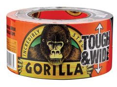 Gorilla Glue 3044301 Gorilla Tape Tough & Wide 73mm x 27m Black