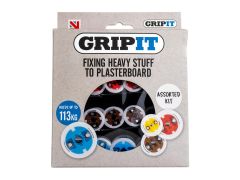 Gripit GRPASSKIT Plasterboard Fixings Assorted Kit, 32 Piece