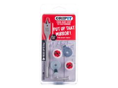Gripit GPMIRKIT Mirror Kit, Clam Pack