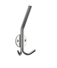 Eurospec HCH1014SSS Satin Stainless Steel Hat and Double Coat Hook
