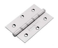Eurospec HIW13215SSS 76x51mm (3x2inch) Square Satin Stainless Steel Washered Door Hinges