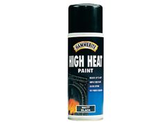 Hammerite 5092866 High Heat Paint Aerosol Black 400ml