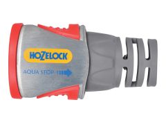 Hozelock 100-000-477 2035 Pro Metal AquaStop Hose Connector 12.5-15mm (1/2-5/8in)