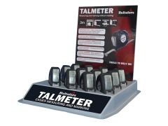 Hultafors 359204 Talmeter Tapes 3m (Width 16mm) Display Tray (12 Pieces)
