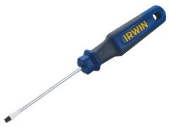 IRWIN Pro Comfort Screwdriver, Flared Slotted
