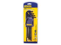 IRWIN T10756 Metric Long Arm Hex Key Set, 10 Piece