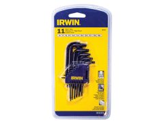 IRWIN T10758 Arm TORX Key Set, 11 Piece (TX6-TX40) IRWT10758