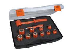 ITL Insulated UKC-03100 Socket Set of 12 1/2in Drive ITL03100