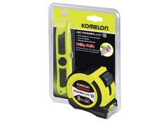 Komelon MPT87KNIFE II Pocket Tape 8m/26ft (Width 27mm) with Knife KOM826TKP