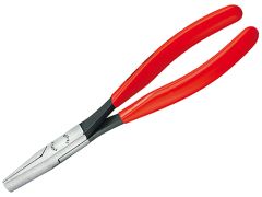 Knipex 28 01 200 / Flat Nose Pliers PVC Grip 200mm (8in) KPX2801200L