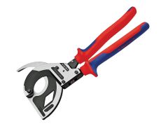Knipex 95 32 320 Stage Ratchet Action Cable Cutters Multi-Component Grip 320mm KPX9532320