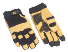 Kuny's 275L Hybrid-275 Top Grain Leather Neoprene Cuff Gloves - Large