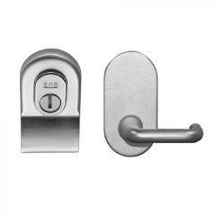Eurospec Security Cylinder Pull with Mini Lever