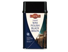 Liberon 069959 Liquid Wax Polish Black Bison Clear 500ml