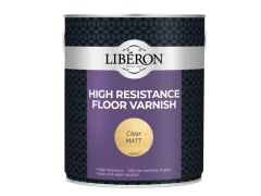 Liberon 024554 High Resistance Floor Varnish Clear Matt 2.5 litre