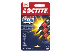 Loctite 2642101 Glue-3 Power Gel, Tube 3 x 1g LOCSGGP1GNR