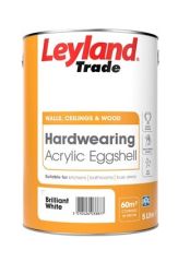 Leyland Trade Hardwearing Acrylic Eggshell