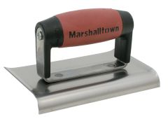 Marshalltown M136D Edger Curved End DuraSoft Handle 6 x 3in M/T136D