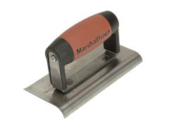 Marshalltown M176D Edger Curved & Straight End DuraSoft Handle 6 x 3in M/T176D