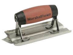 Marshalltown M180D Steel Groover Trowel DuraSoft Handle 6 x 3in M/T180D