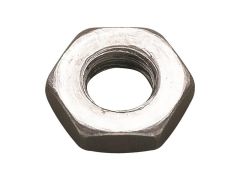 METALMATE Hexagon Lock Nuts, Zinc Plated
