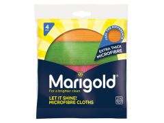 Marigold 150442 Let It Shine! Microfibre Cloths x 4
