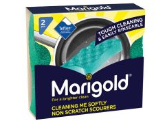 Marigold 150561 Cleaning Me Softly Non-Scratch Scourers x 2 (Box 14)