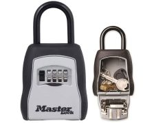 Master Lock 5400EURD Portable Shackled Combination Key Lock Box (Up To 3 Keys)