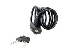 Master Lock 8126EURDPRO Self Coiling Keyed Cable 1.8m x 8mm MLK8126E
